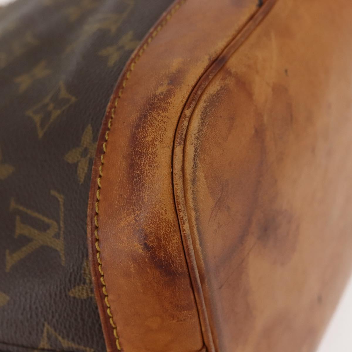 LOUIS VUITTON Monogram Alma Hand Bag M51130 LV Auth BA7387