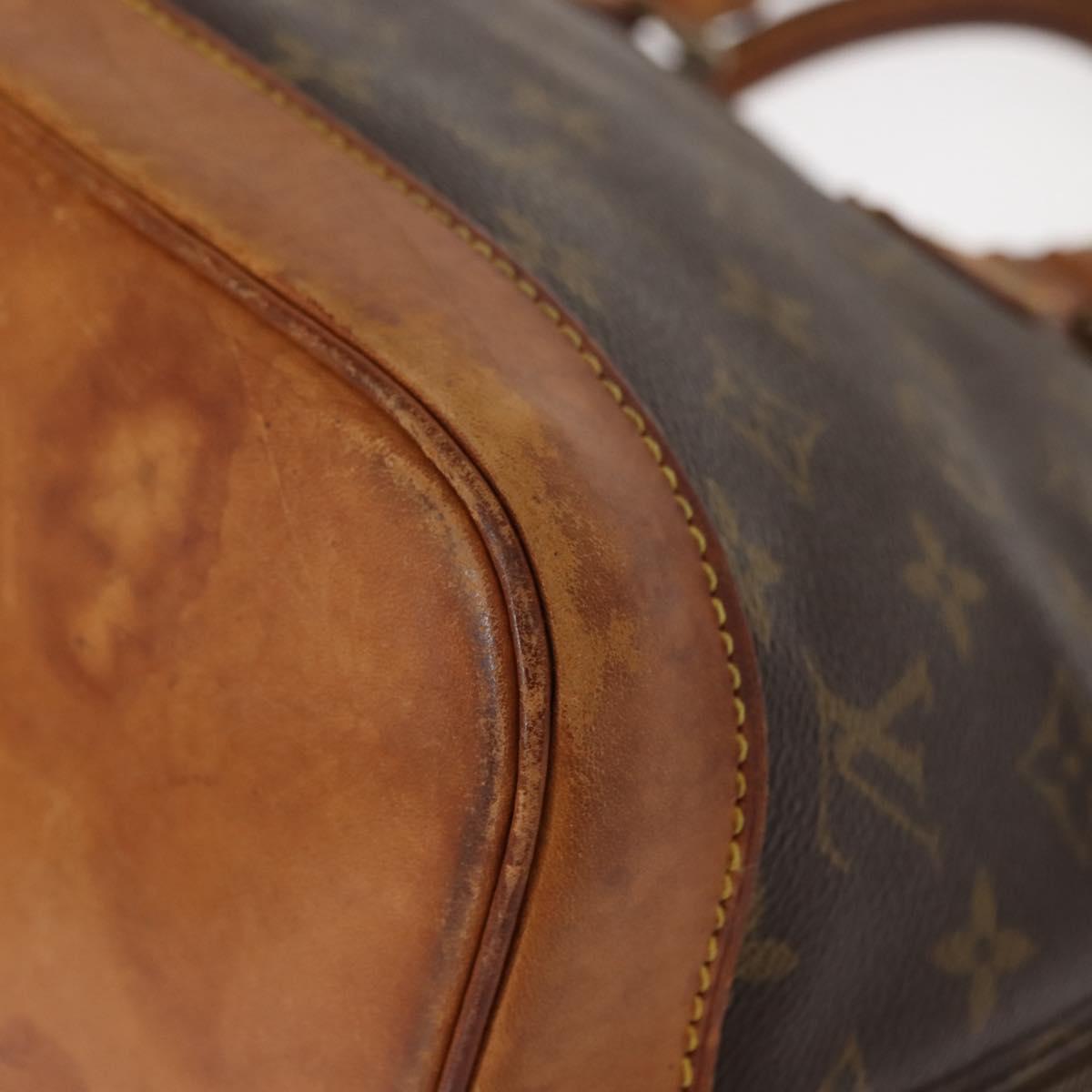 LOUIS VUITTON Monogram Alma Hand Bag M51130 LV Auth BA7387