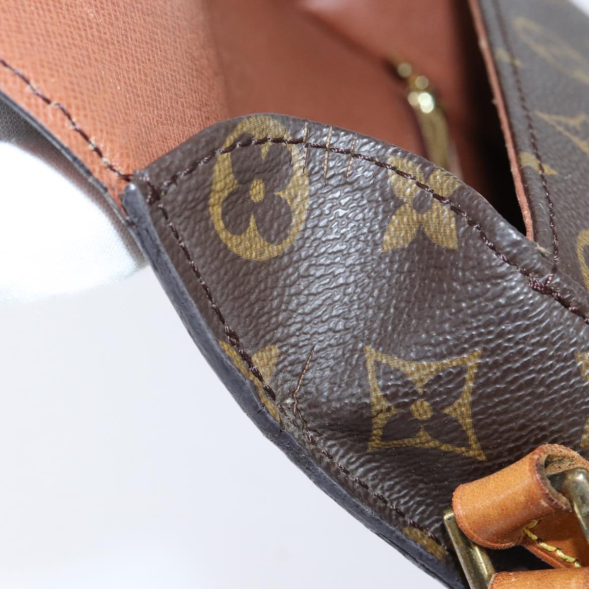 LOUIS VUITTON Monogram Saint Cloud MM Shoulder Bag M51243 LV Auth BA7389