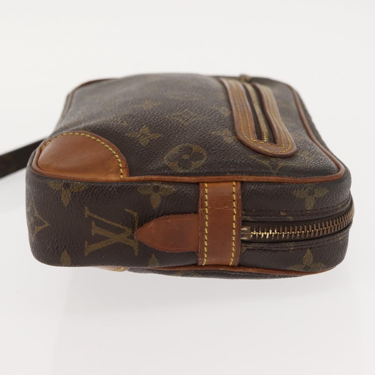 LOUIS VUITTON Monogram Marly Dragonne GM Clutch Bag M51825 LV Auth BA7393