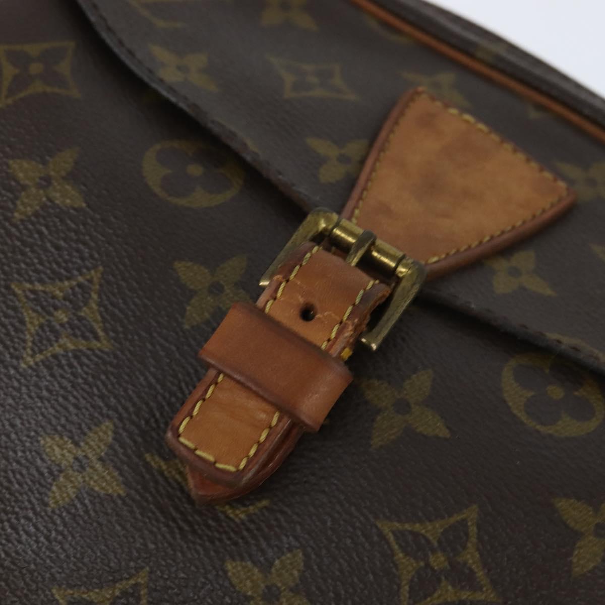 LOUIS VUITTON Monogram Jeune Fille MM Shoulder Bag Vintage M51226 LV Auth BA7398