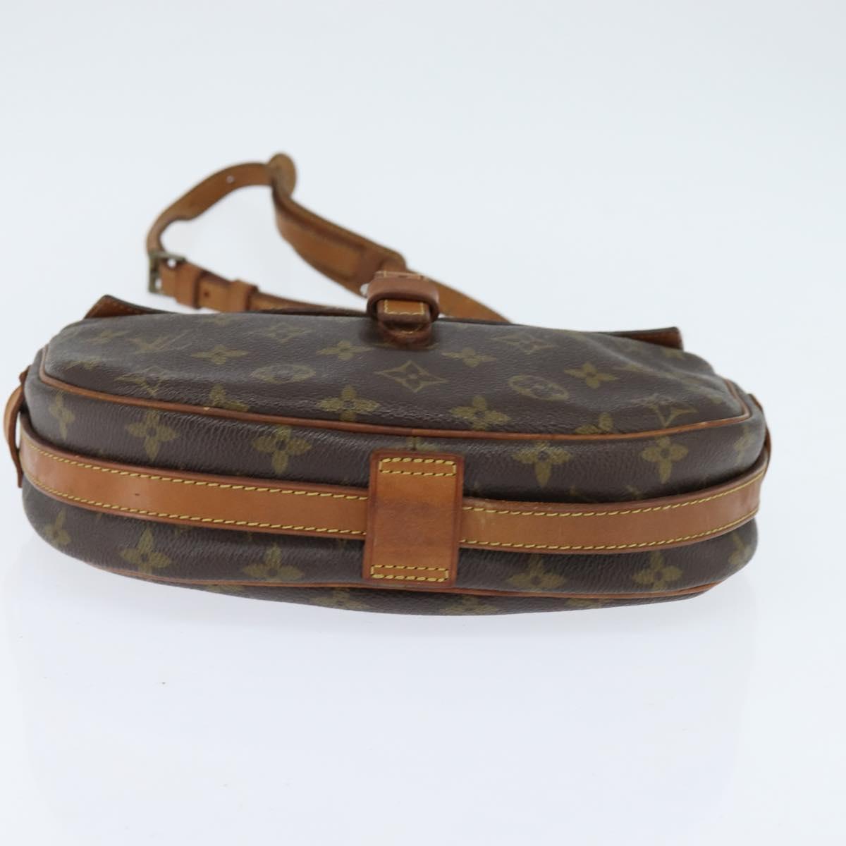 LOUIS VUITTON Monogram Jeune Fille MM Shoulder Bag Vintage M51226 LV Auth BA7398