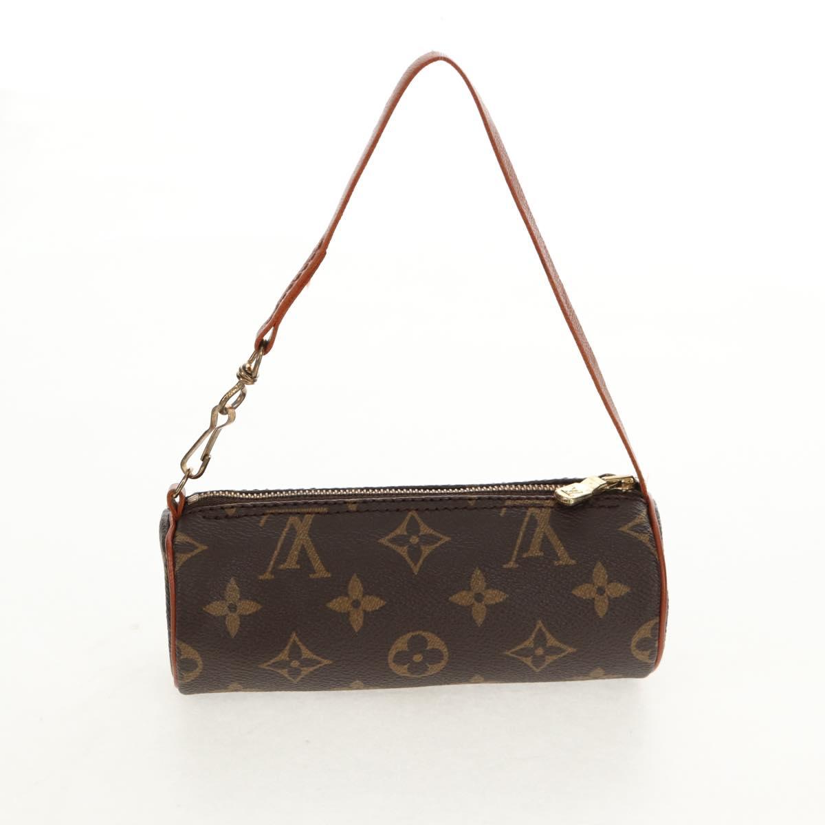 LOUIS VUITTON Monogram Papillon 30 Hand Bag M51385 LV Auth BA7399A