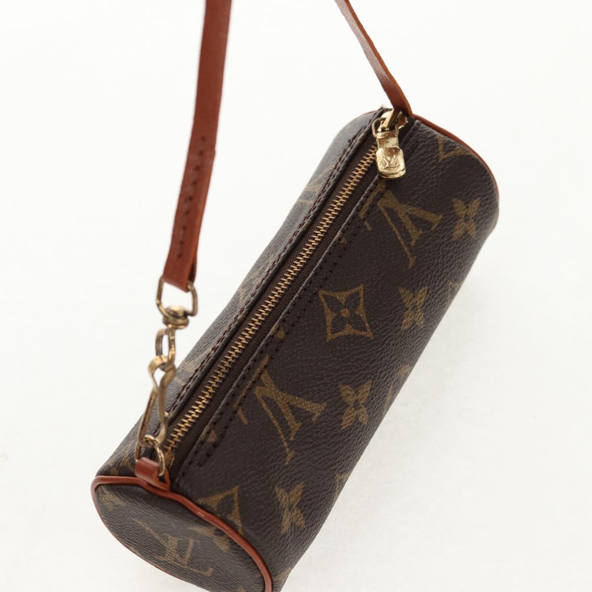 LOUIS VUITTON Monogram Papillon 30 Hand Bag M51385 LV Auth BA7399A