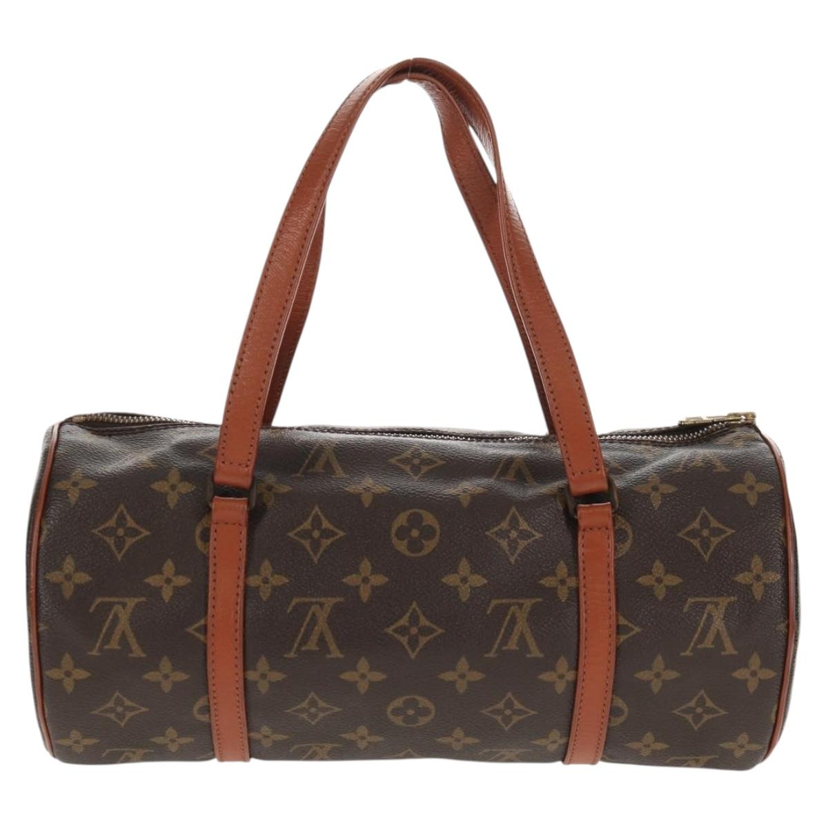 LOUIS VUITTON Monogram Papillon 30 Hand Bag M51385 LV Auth BA7399A