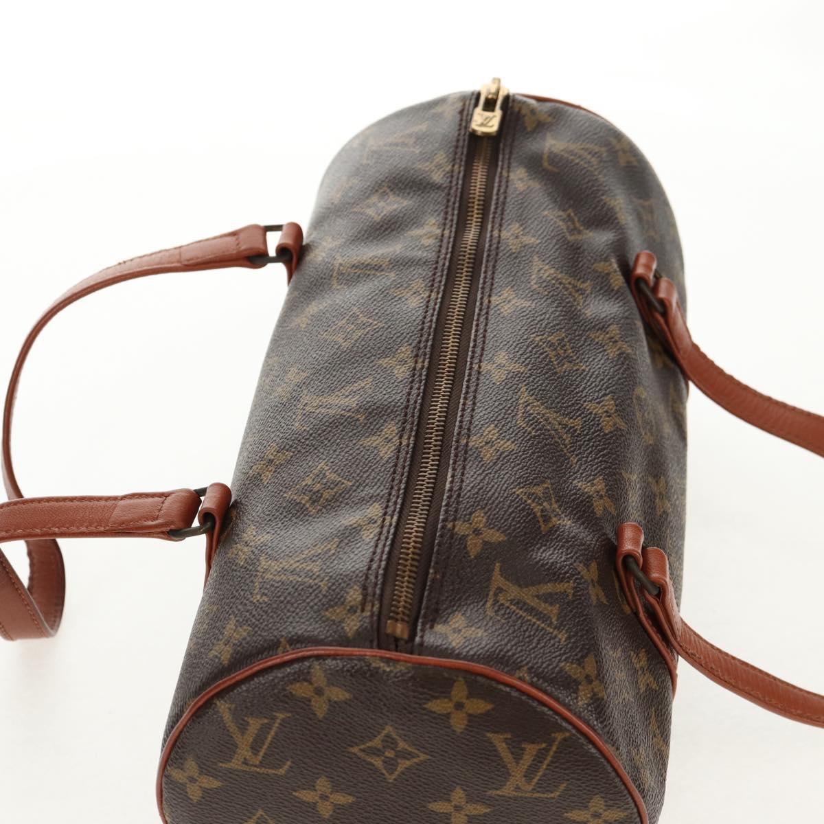 LOUIS VUITTON Monogram Papillon 30 Hand Bag M51385 LV Auth BA7399A