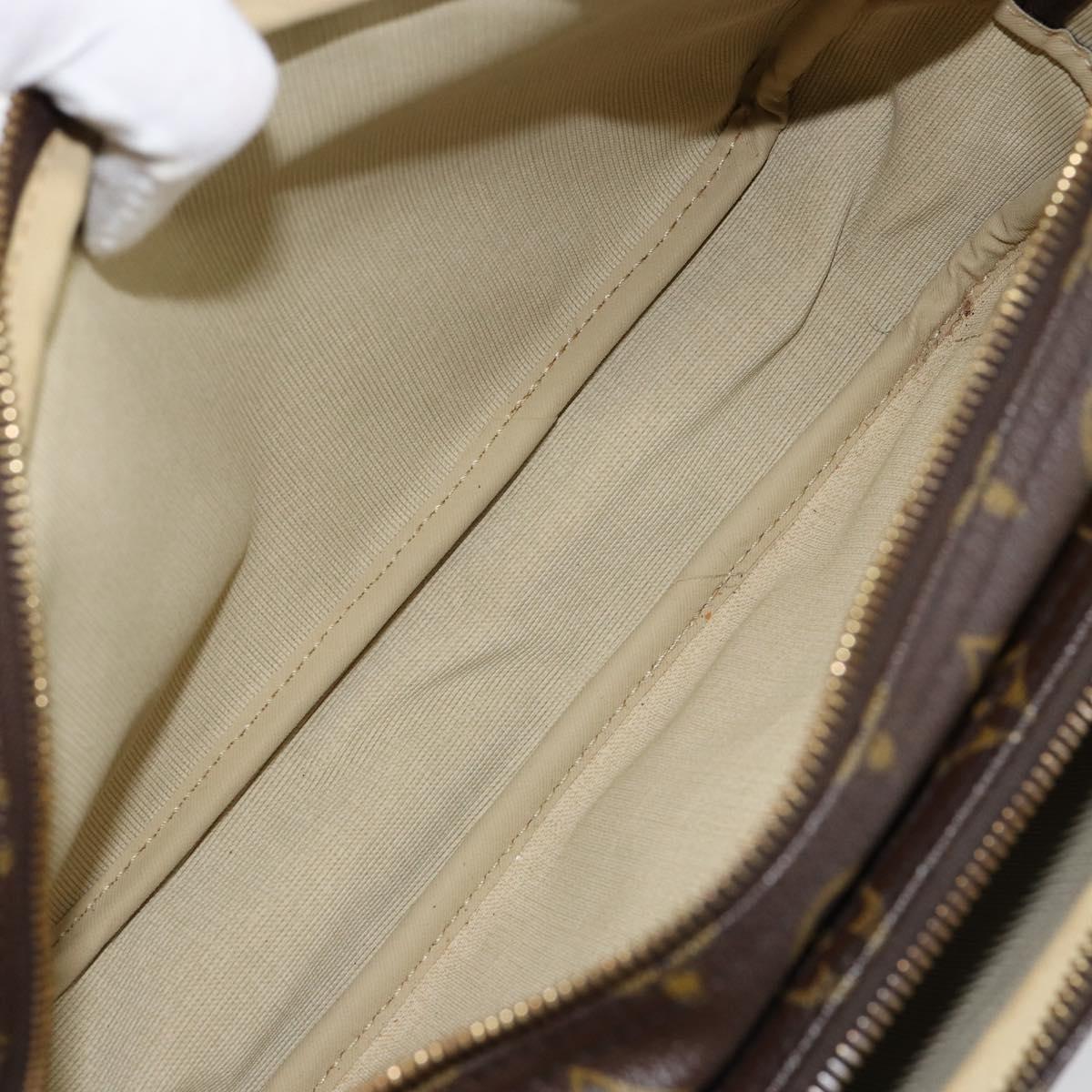 LOUIS VUITTON Monogram Reporter PM Shoulder Bag M45254 LV Auth BA7406