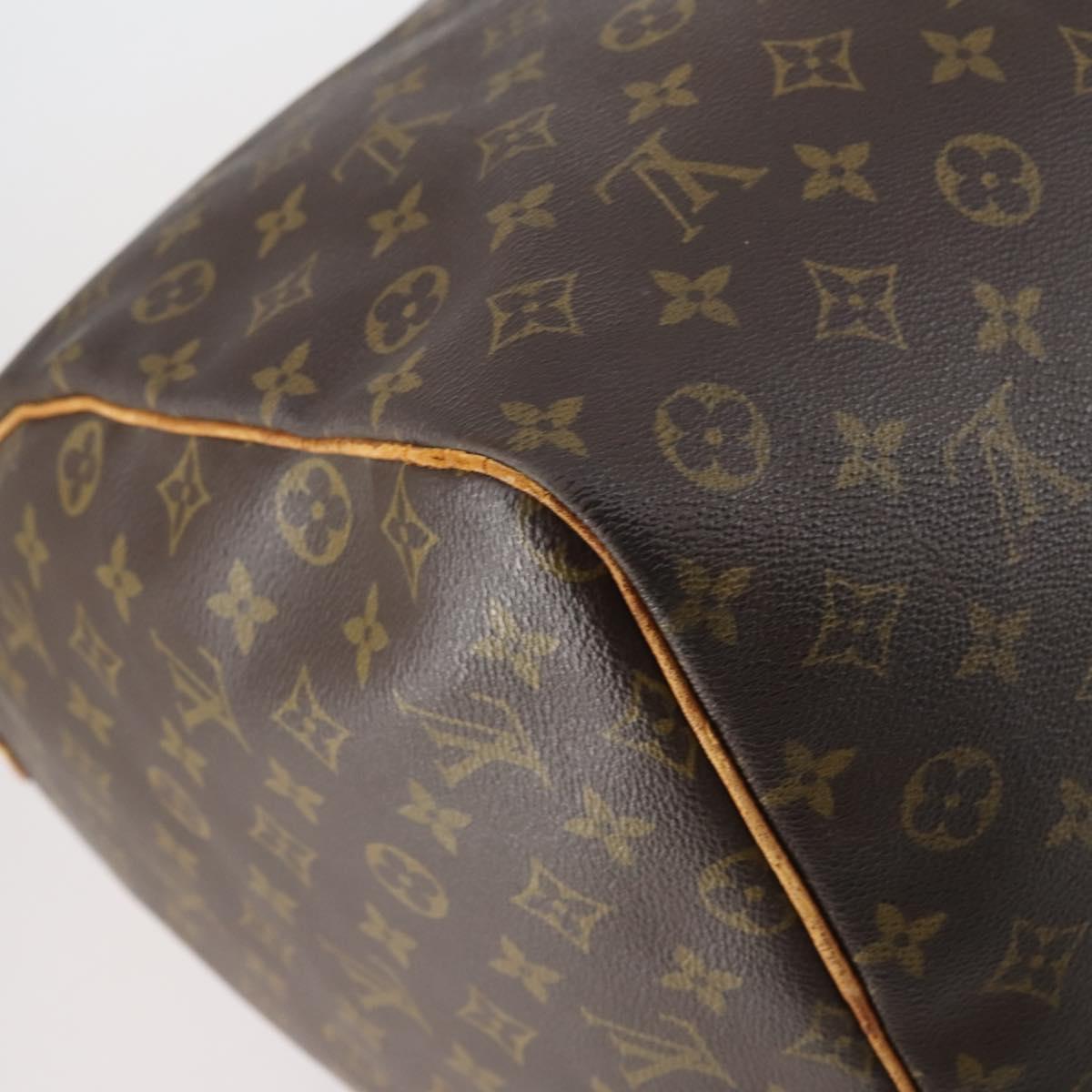 LOUIS VUITTON Monogram Keepall 60 Boston Bag M41422 LV Auth BA7410