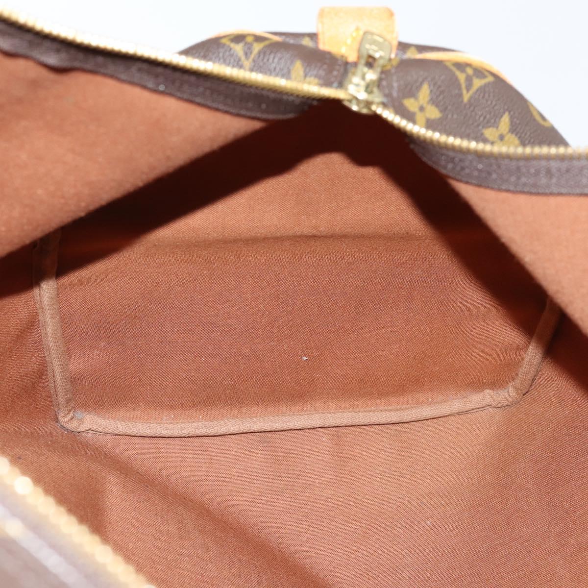 LOUIS VUITTON Monogram Keepall 55 Boston Bag M41424 LV Auth BA7412