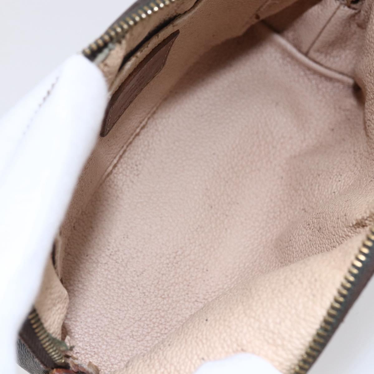 LOUIS VUITTON Monogram Pochette Cosmetic PM Pouch M43998 LV Auth BA7418