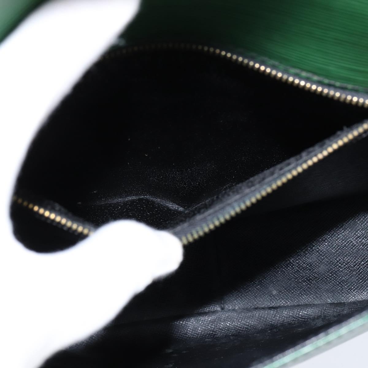 LOUIS VUITTON Epi Saint Cloud GM Shoulder Bag Green M52194 LV Auth BA7423