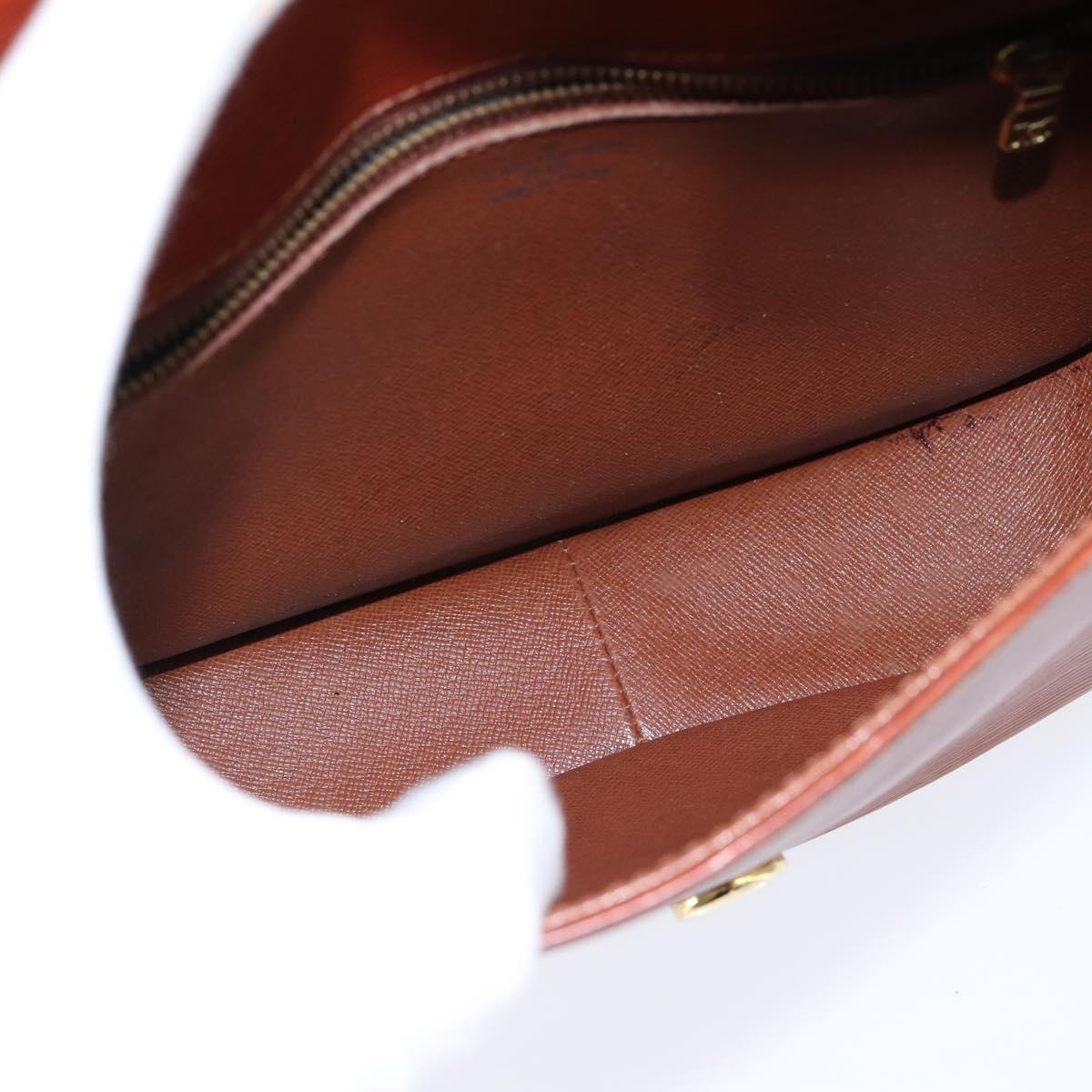 LOUIS VUITTON Epi Saint Cloud GM Shoulder Bag Brown M52193 LV Auth BA7424