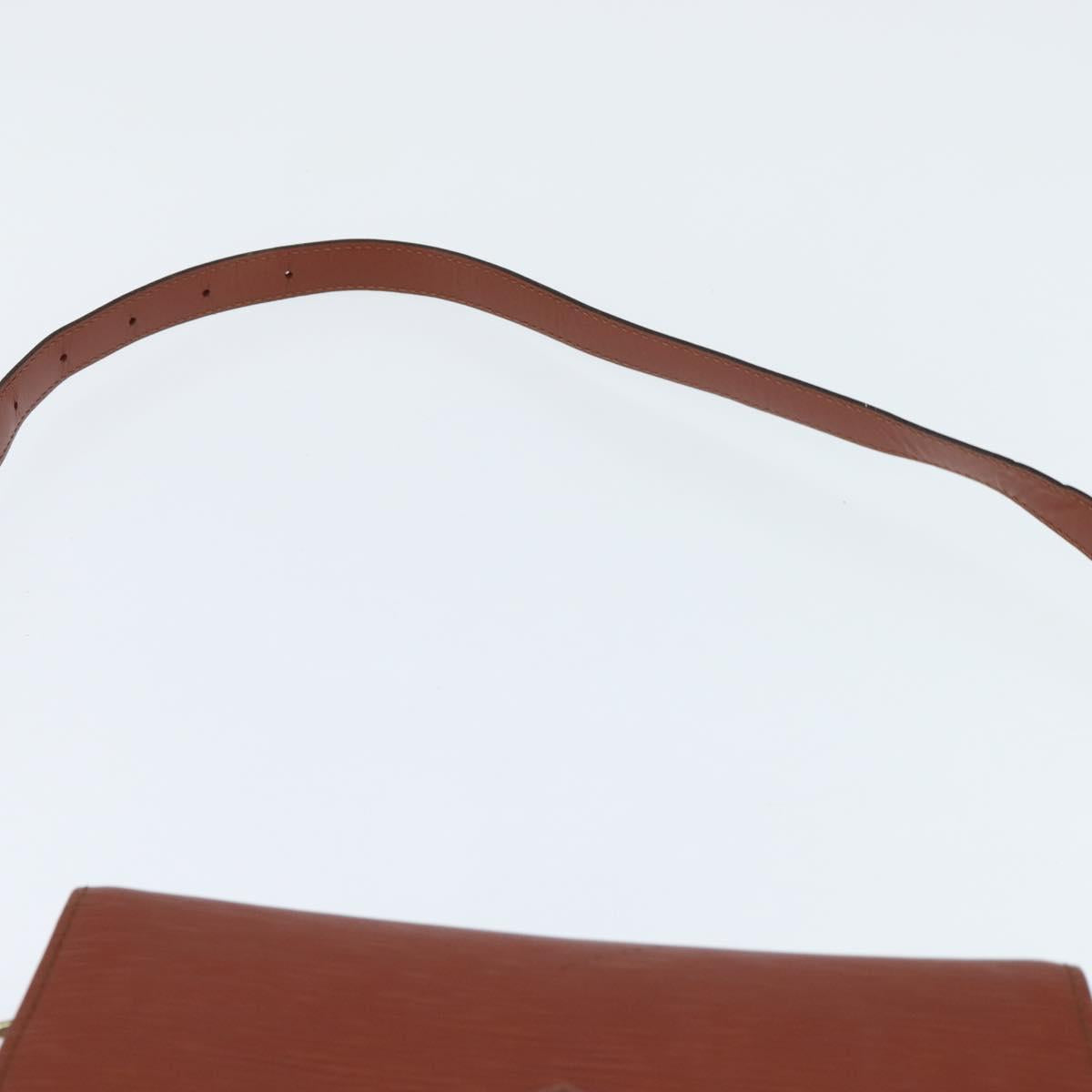 LOUIS VUITTON Epi Saint Cloud GM Shoulder Bag Brown M52193 LV Auth BA7424