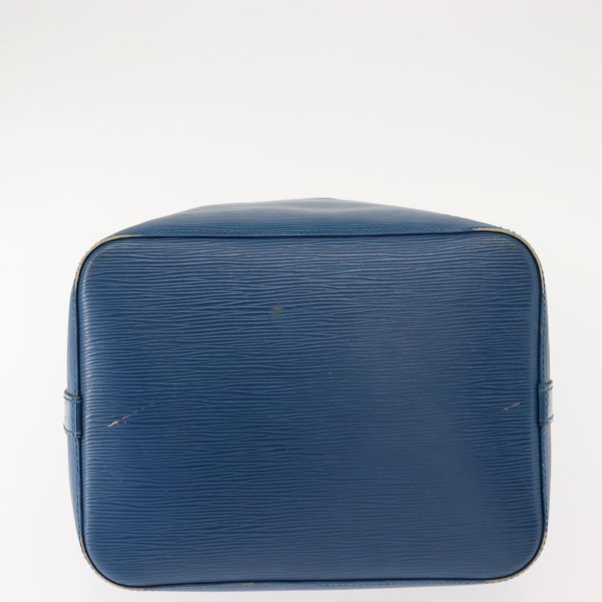 LOUIS VUITTON Epi Petit Noe Shoulder Bag Blue M44105 LV Auth BA7430