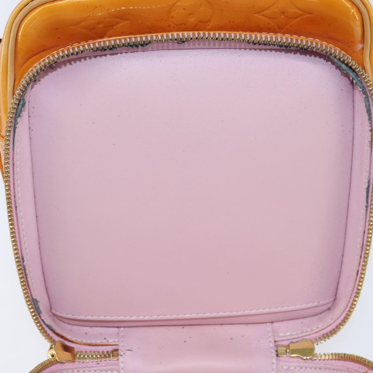 LOUIS VUITTON Monogram Vernis Wooster Bag Marshmallow Pink M91037 LV Auth BA7445