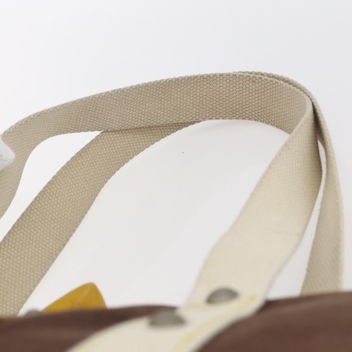 LOUIS VUITTON LV Cup Cabas MM Antigua Tote Bag Brown M80663 LV Auth BA7449
