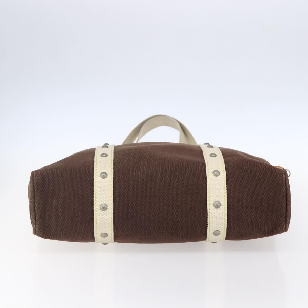LOUIS VUITTON LV Cup Cabas MM Antigua Tote Bag Brown M80663 LV Auth BA7449