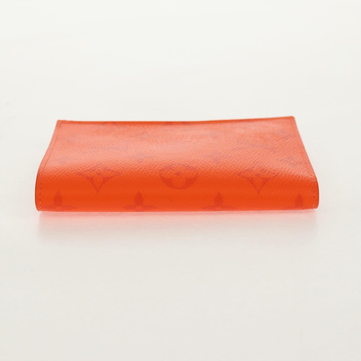 LOUIS VUITTON Tiger Lama Monogram Couverture Passpole NM R97917 Auth BA7451A