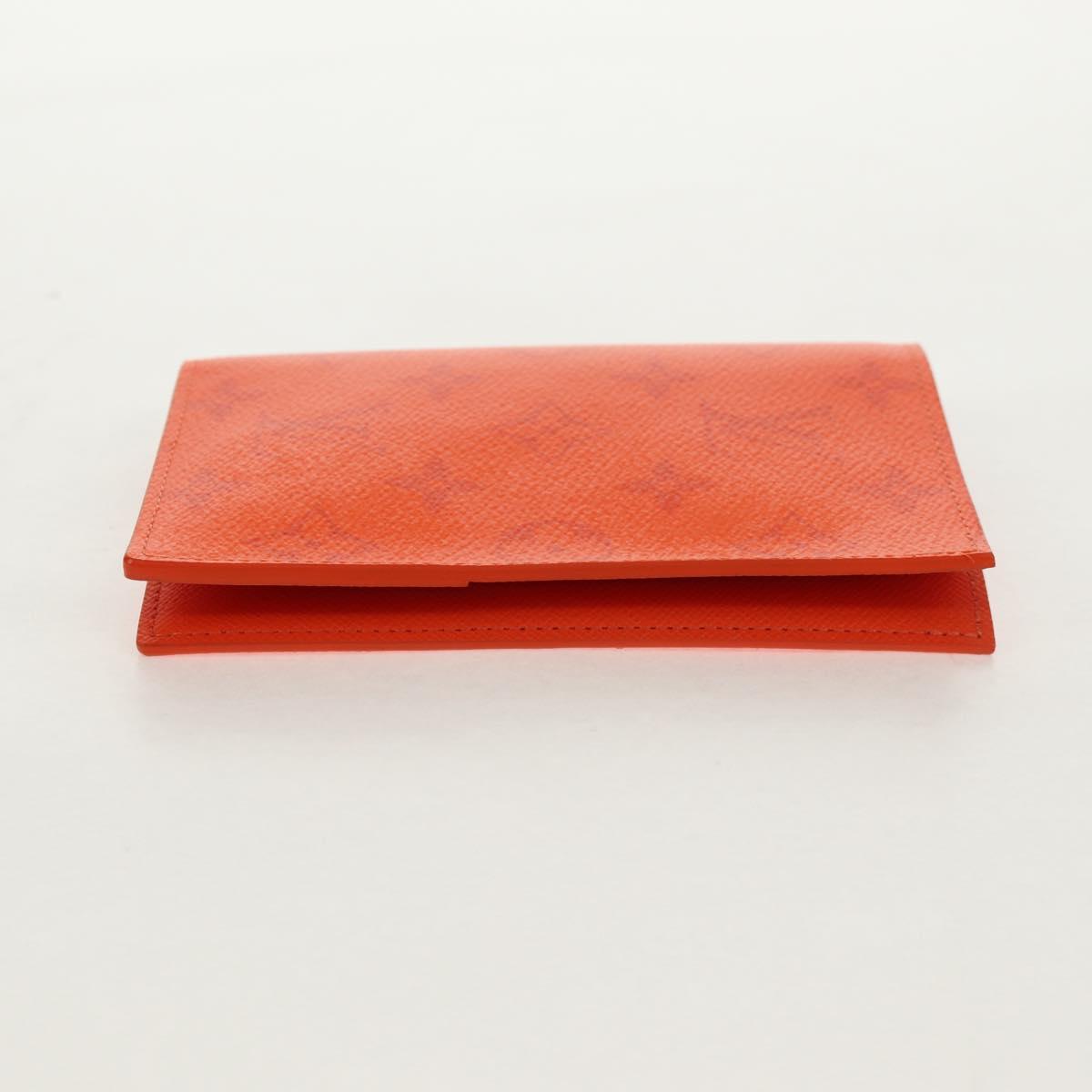 LOUIS VUITTON Tiger Lama Monogram Couverture Passpole NM R97917 Auth BA7451V