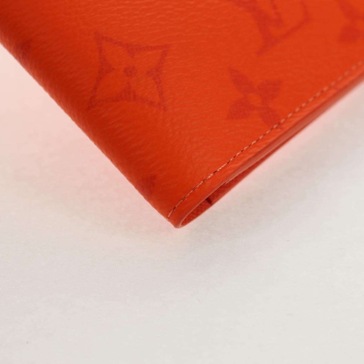 LOUIS VUITTON Tiger Lama Monogram Couverture Passpole NM R97917 Auth BA7451V