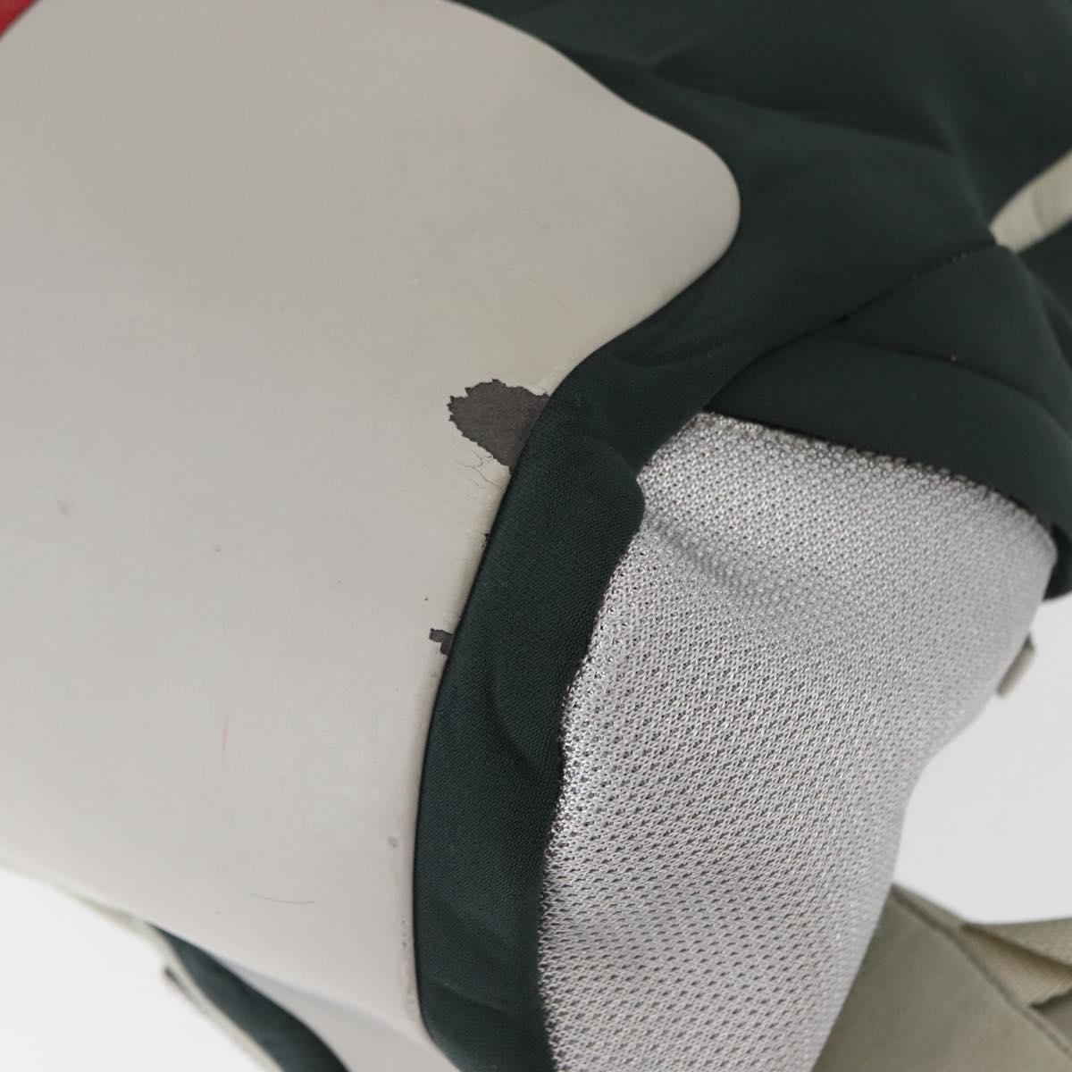 PRADA Sports Backpack Nylon Gray Auth BA7498