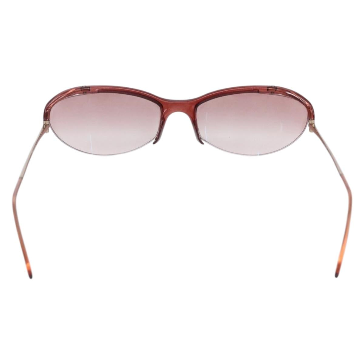 PRADA Sunglasses plastic Pink Auth BA7564