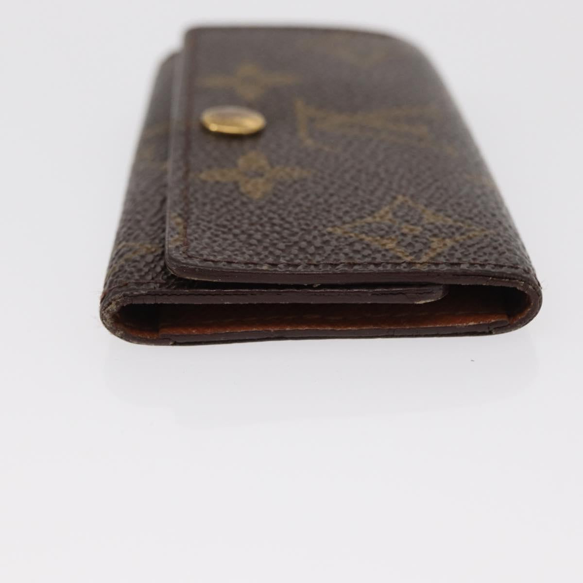 LOUIS VUITTON Monogram Pouch 2 Set LV Auth BA7575