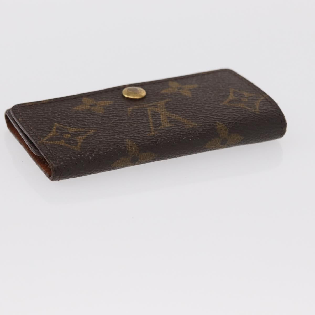 LOUIS VUITTON Monogram Pouch 2 Set LV Auth BA7575