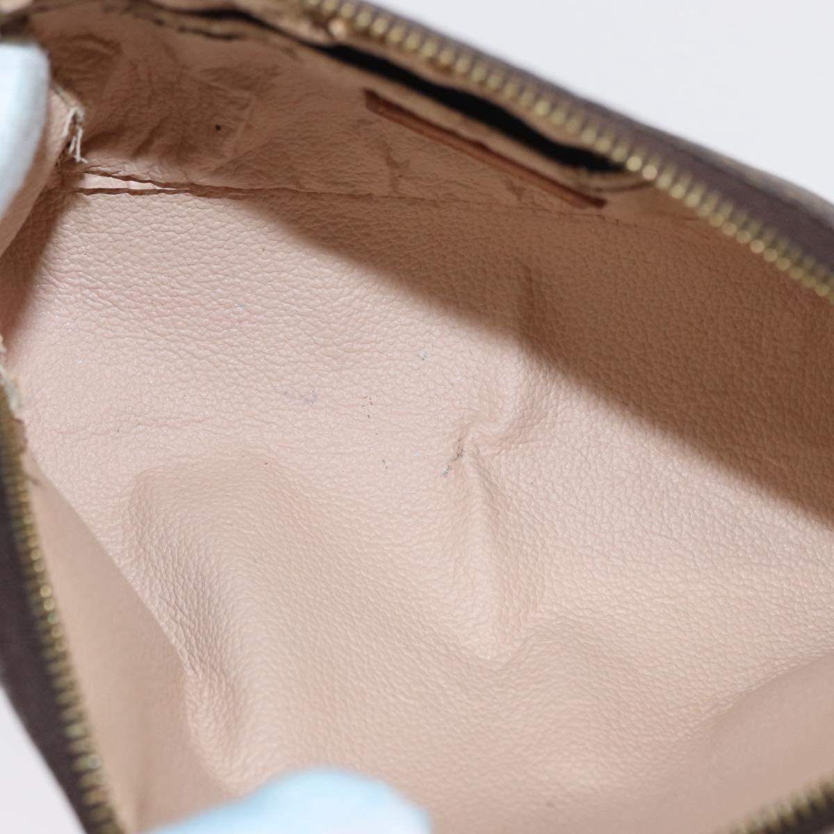 LOUIS VUITTON Monogram Pouch 2 Set LV Auth BA7575