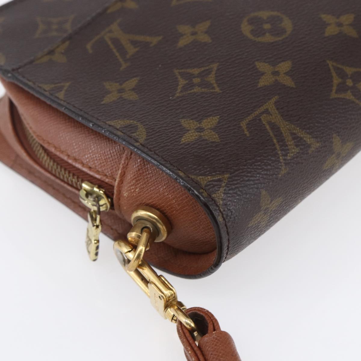 LOUIS VUITTON Monogram Orsay Clutch Bag M51790 LV Auth BA7576