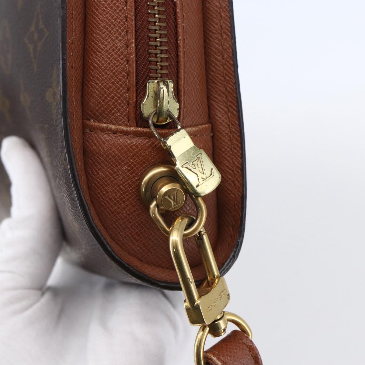 LOUIS VUITTON Monogram Orsay Clutch Bag M51790 LV Auth BA7576