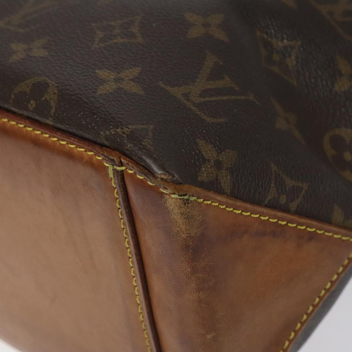 LOUIS VUITTON Monogram Cabas Piano Tote Bag M51148 LV Auth BA758