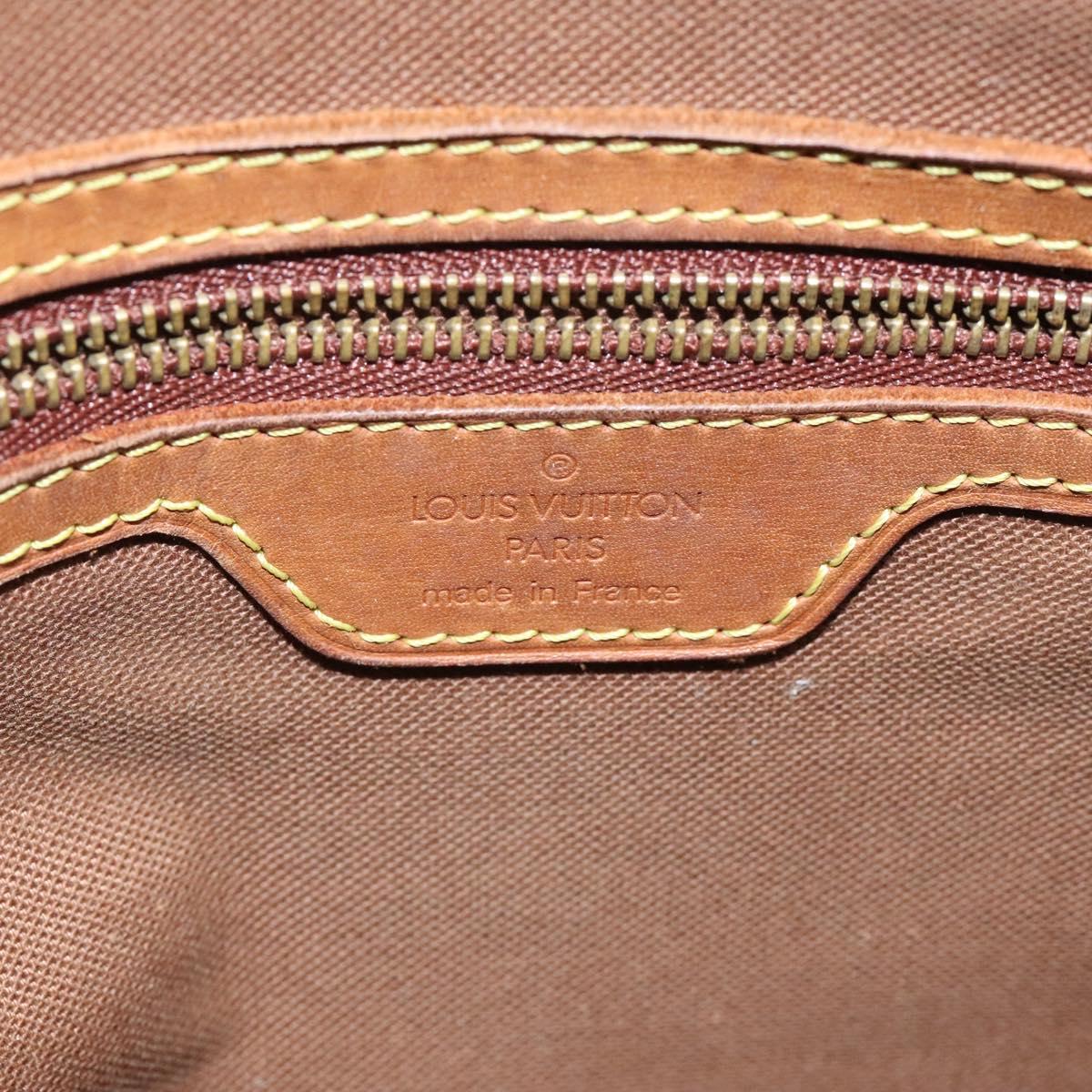 LOUIS VUITTON Monogram Cabas Piano Tote Bag M51148 LV Auth BA758