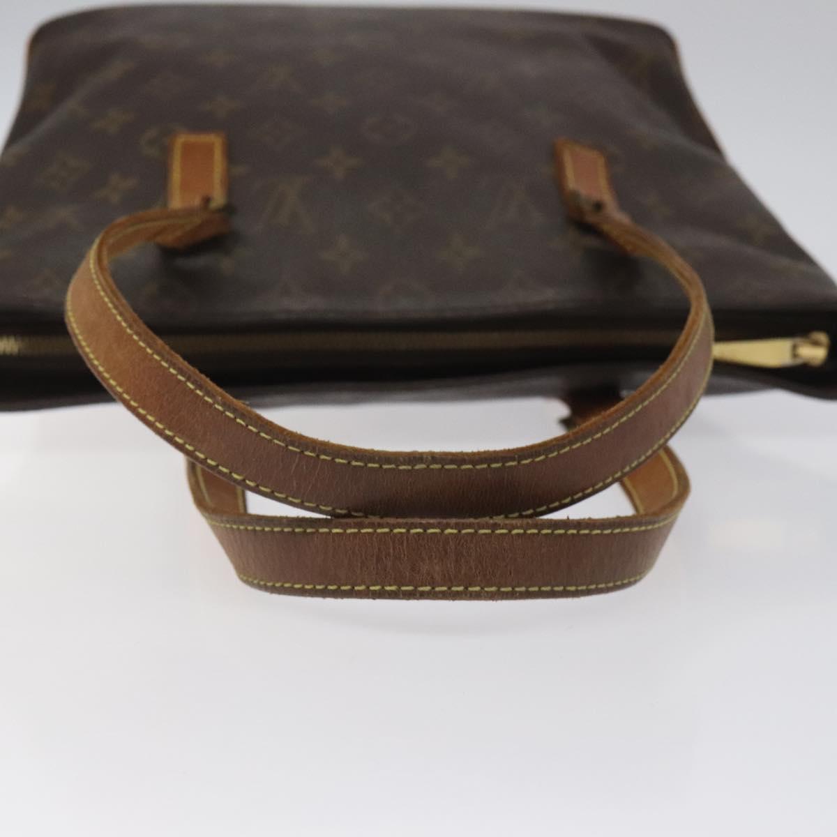 LOUIS VUITTON Monogram Cabas Piano Tote Bag M51148 LV Auth BA758