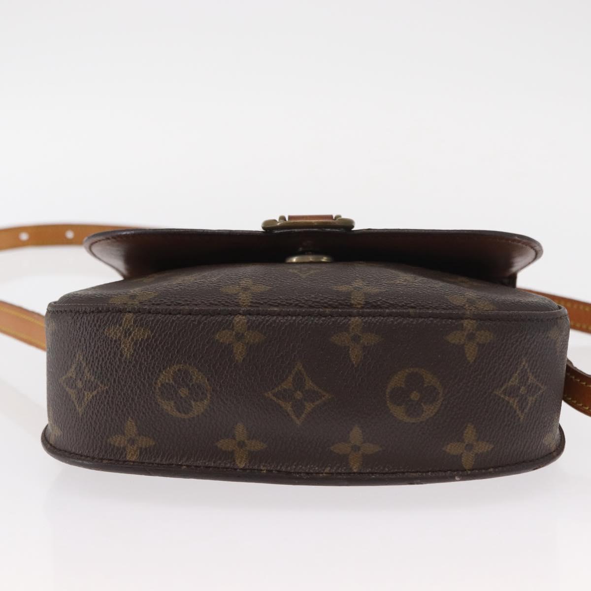 LOUIS VUITTON Monogram Saint Cloud MM Shoulder Bag M51243 LV Auth BA7580