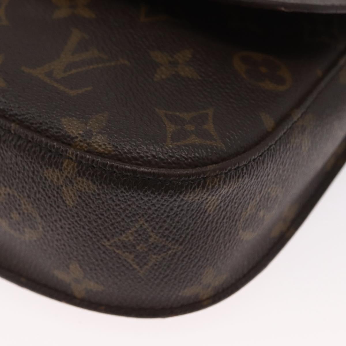 LOUIS VUITTON Monogram Saint Cloud MM Shoulder Bag M51243 LV Auth BA7580