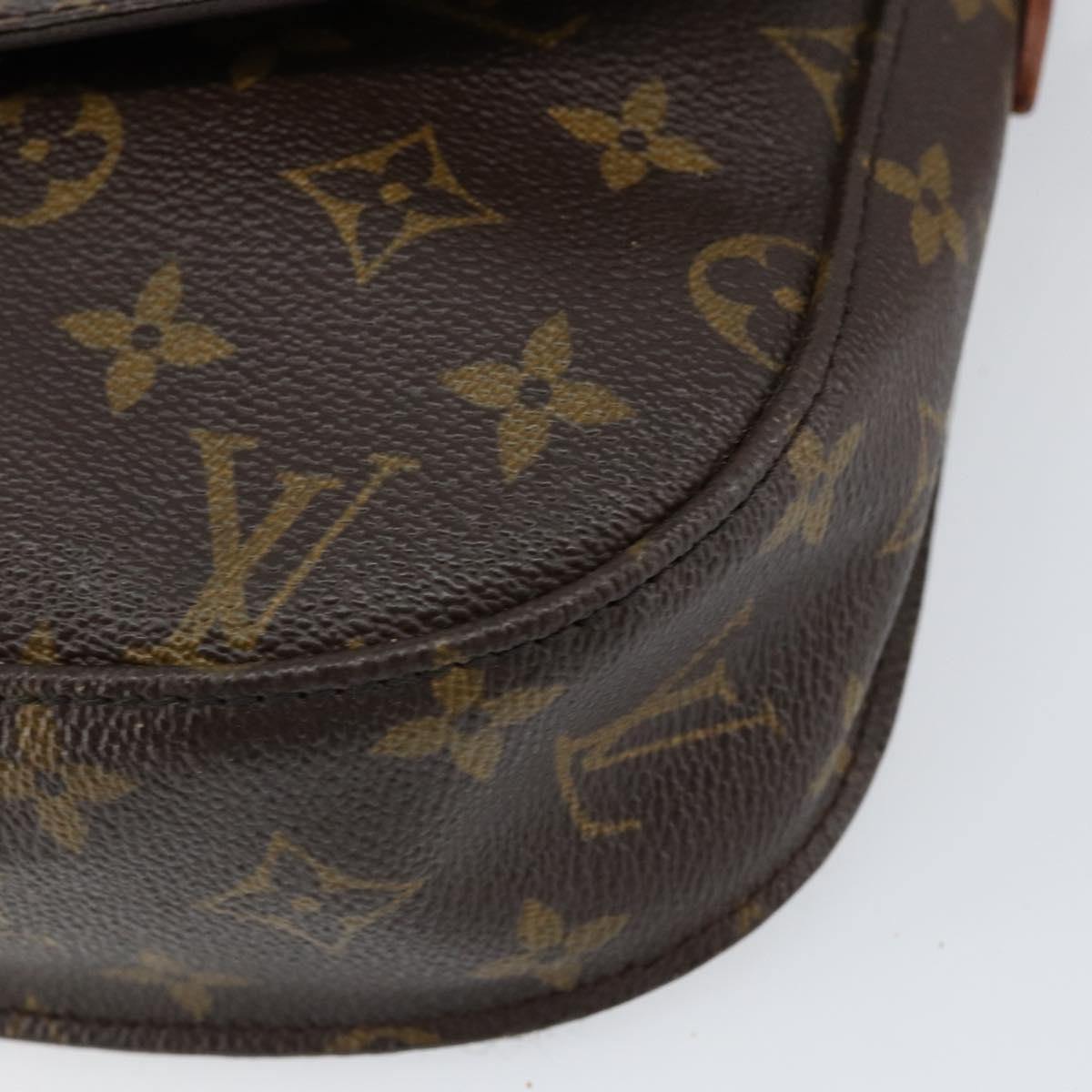 LOUIS VUITTON Monogram Saint Cloud GM Shoulder Bag M51242 LV Auth BA7581