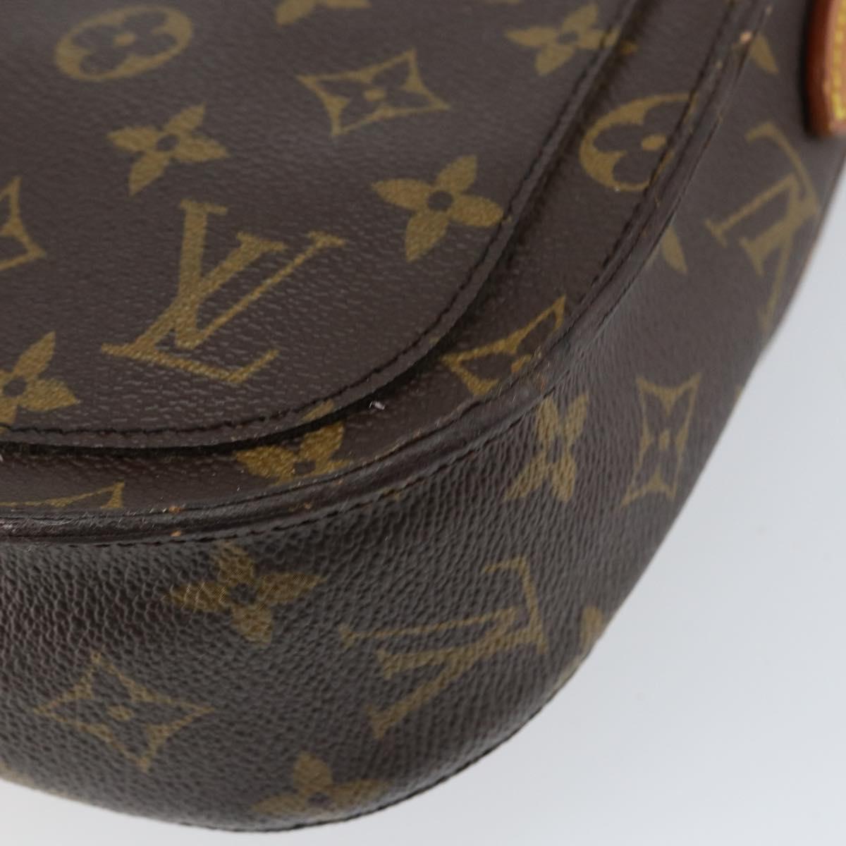 LOUIS VUITTON Monogram Saint Cloud GM Shoulder Bag M51242 LV Auth BA7581