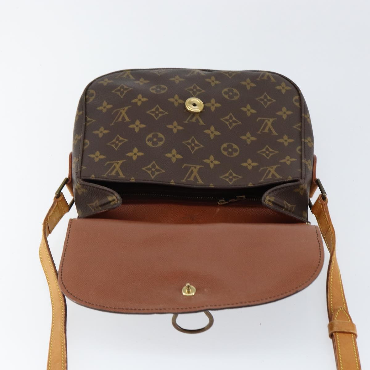 LOUIS VUITTON Monogram Saint Cloud GM Shoulder Bag M51242 LV Auth BA7581
