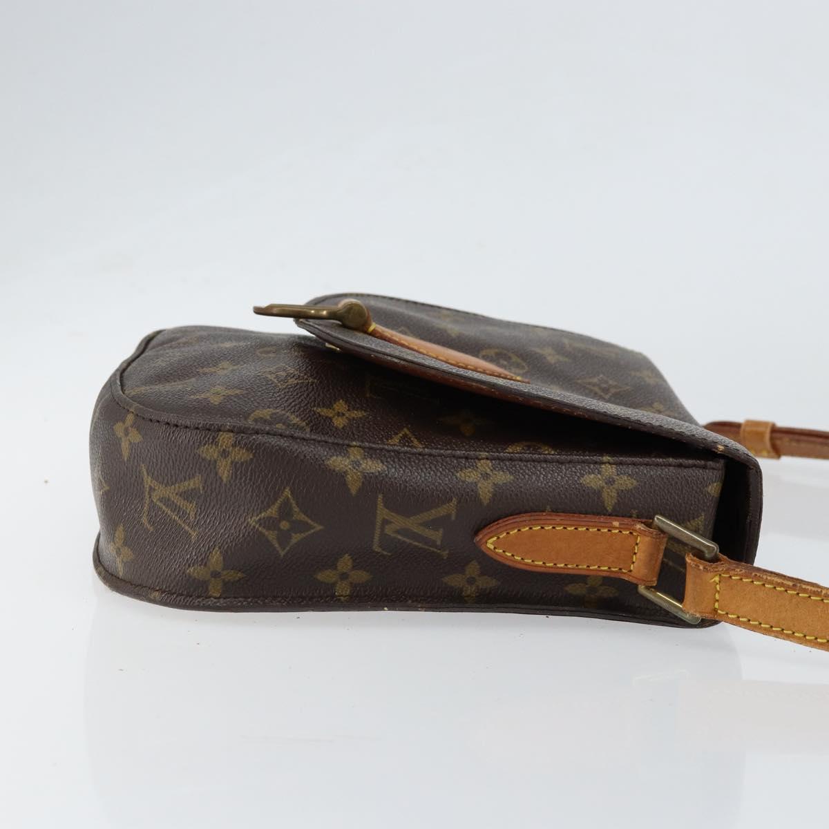 LOUIS VUITTON Monogram Saint Cloud GM Shoulder Bag M51242 LV Auth BA7581