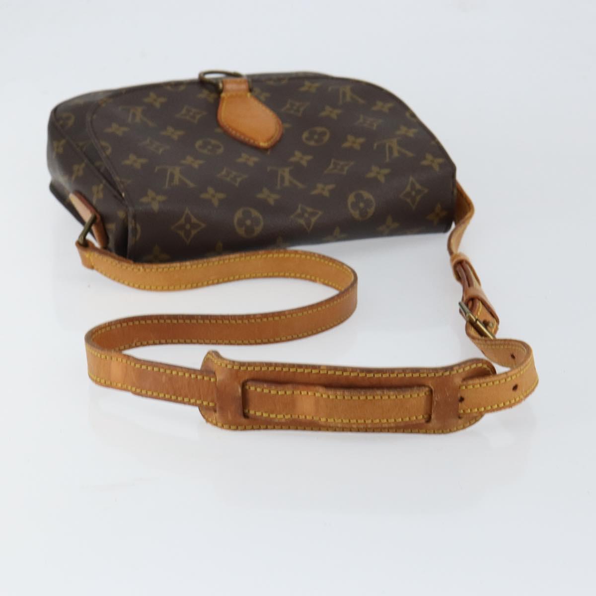 LOUIS VUITTON Monogram Saint Cloud GM Shoulder Bag M51242 LV Auth BA7581