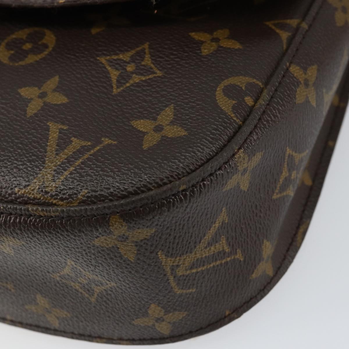 LOUIS VUITTON Monogram Saint Cloud GM Shoulder Bag M51242 LV Auth BA7582
