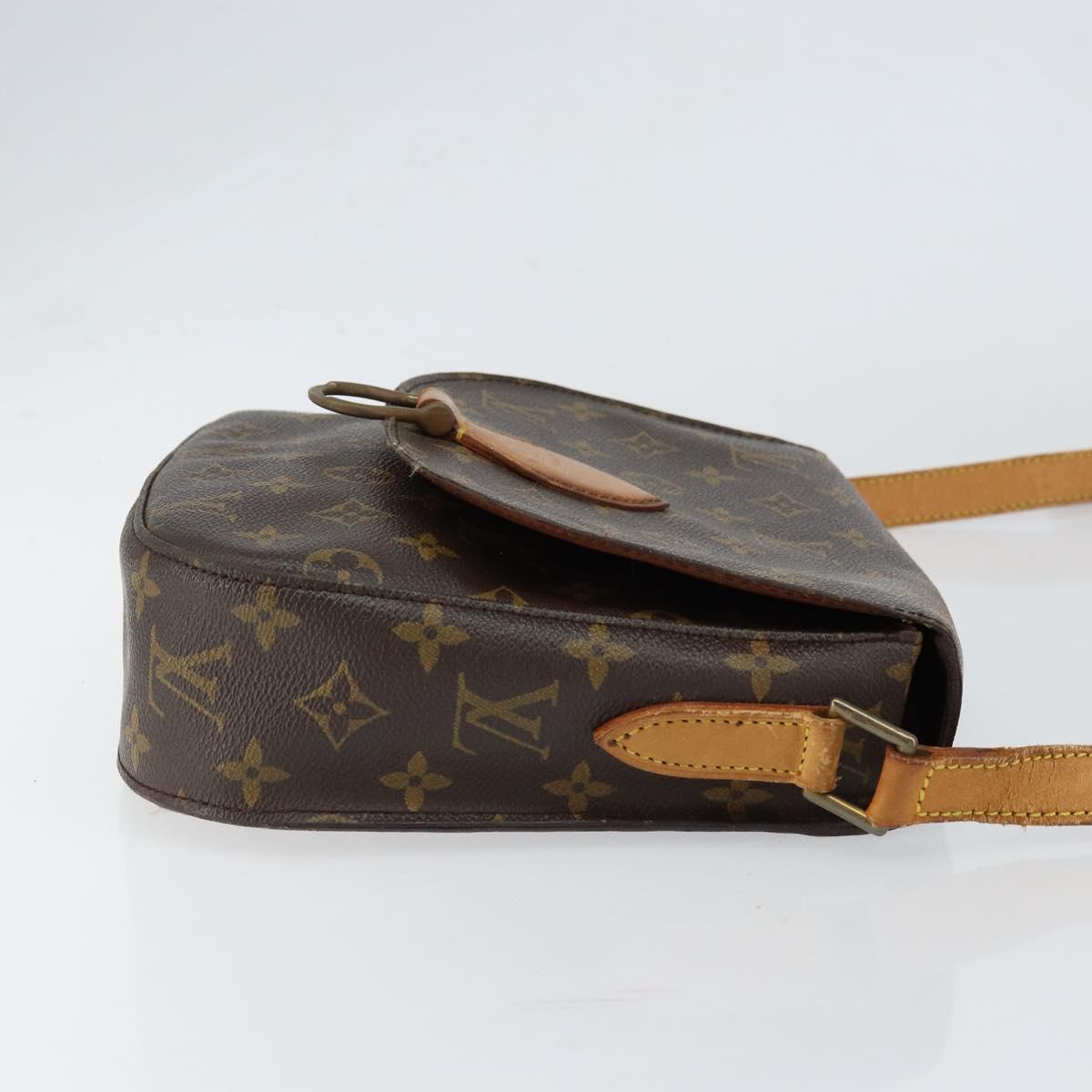 LOUIS VUITTON Monogram Saint Cloud GM Shoulder Bag M51242 LV Auth BA7582