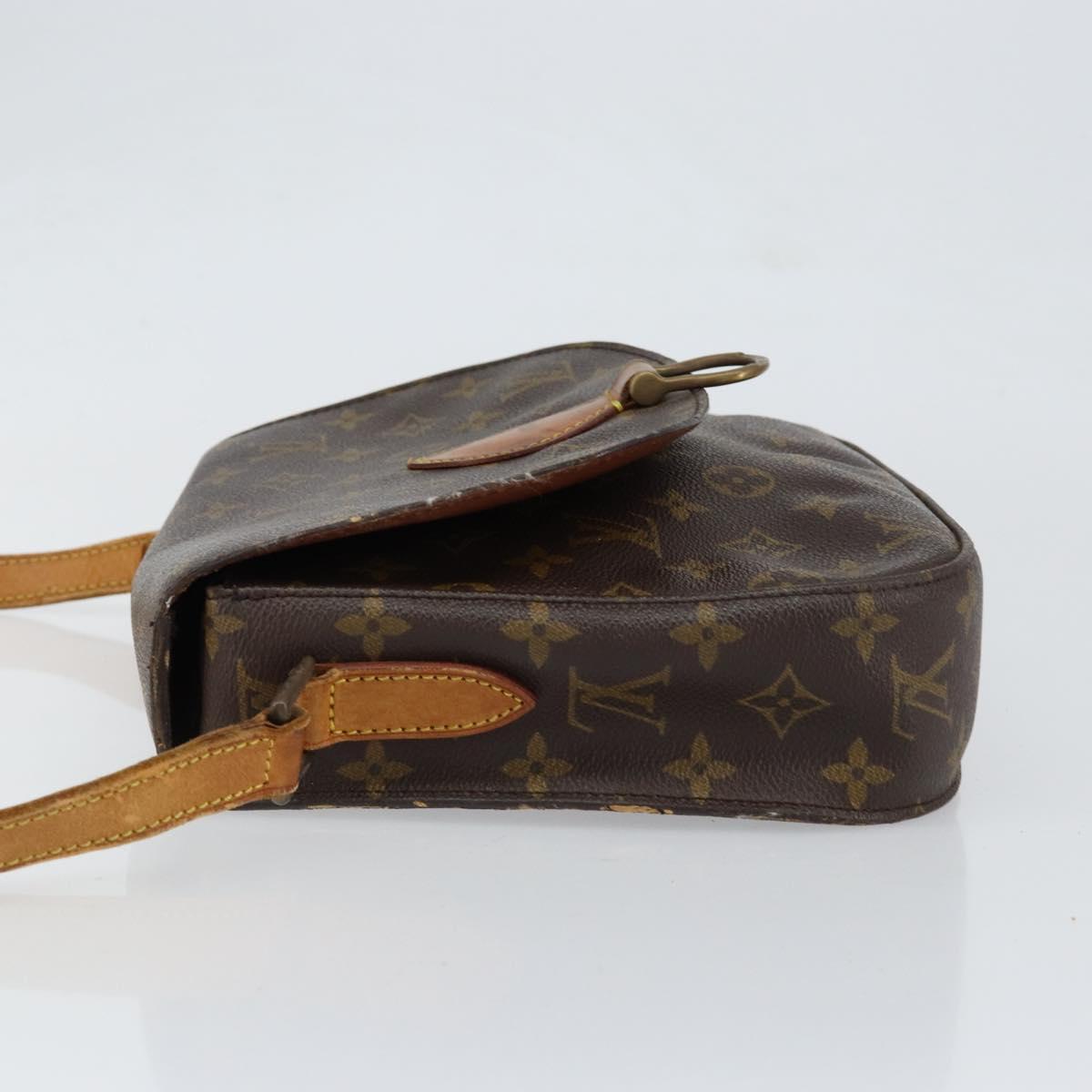 LOUIS VUITTON Monogram Saint Cloud GM Shoulder Bag M51242 LV Auth BA7583