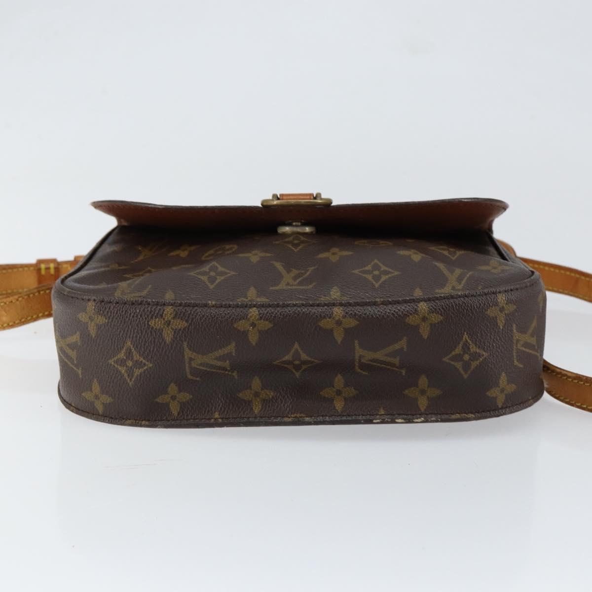 LOUIS VUITTON Monogram Saint Cloud GM Shoulder Bag M51242 LV Auth BA7583
