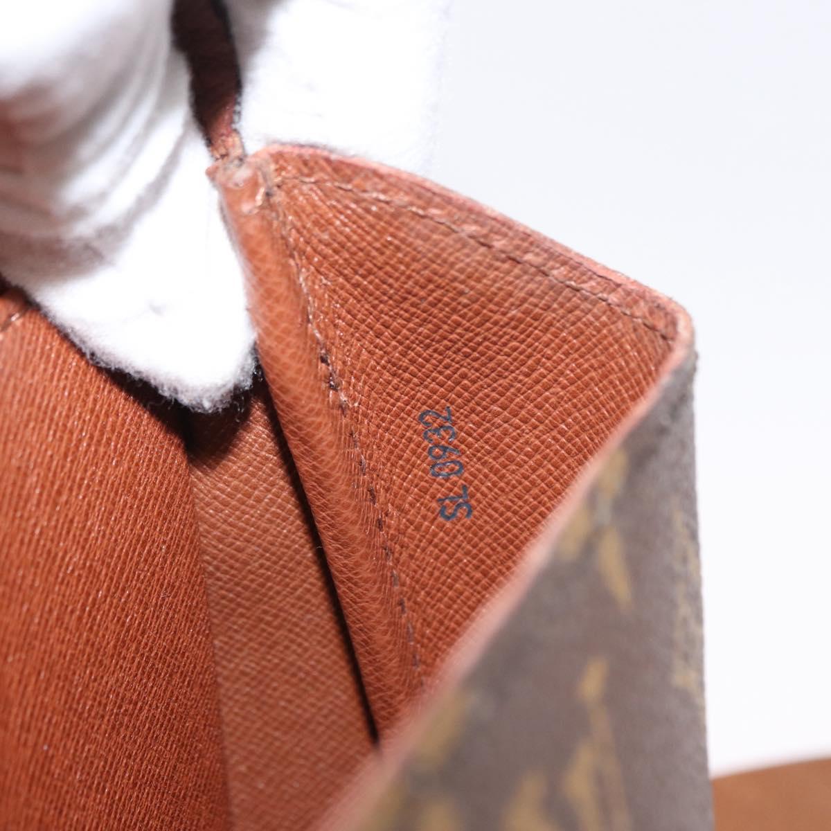 LOUIS VUITTON Monogram Cartouchiere MM Shoulder Bag M51253 LV Auth BA7584