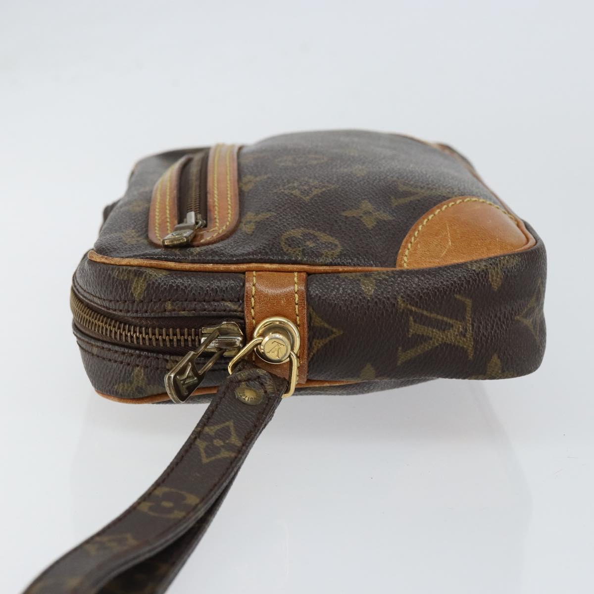LOUIS VUITTON Monogram Marly Dragonne GM Clutch Bag M51825 LV Auth BA7588