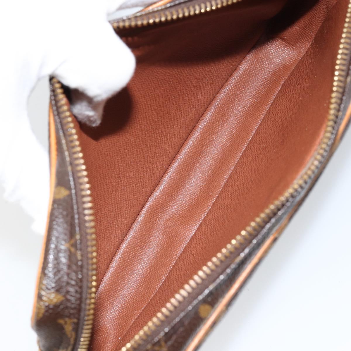 LOUIS VUITTON Monogram Marly Dragonne PM Clutch Bag M51827 LV Auth BA7589