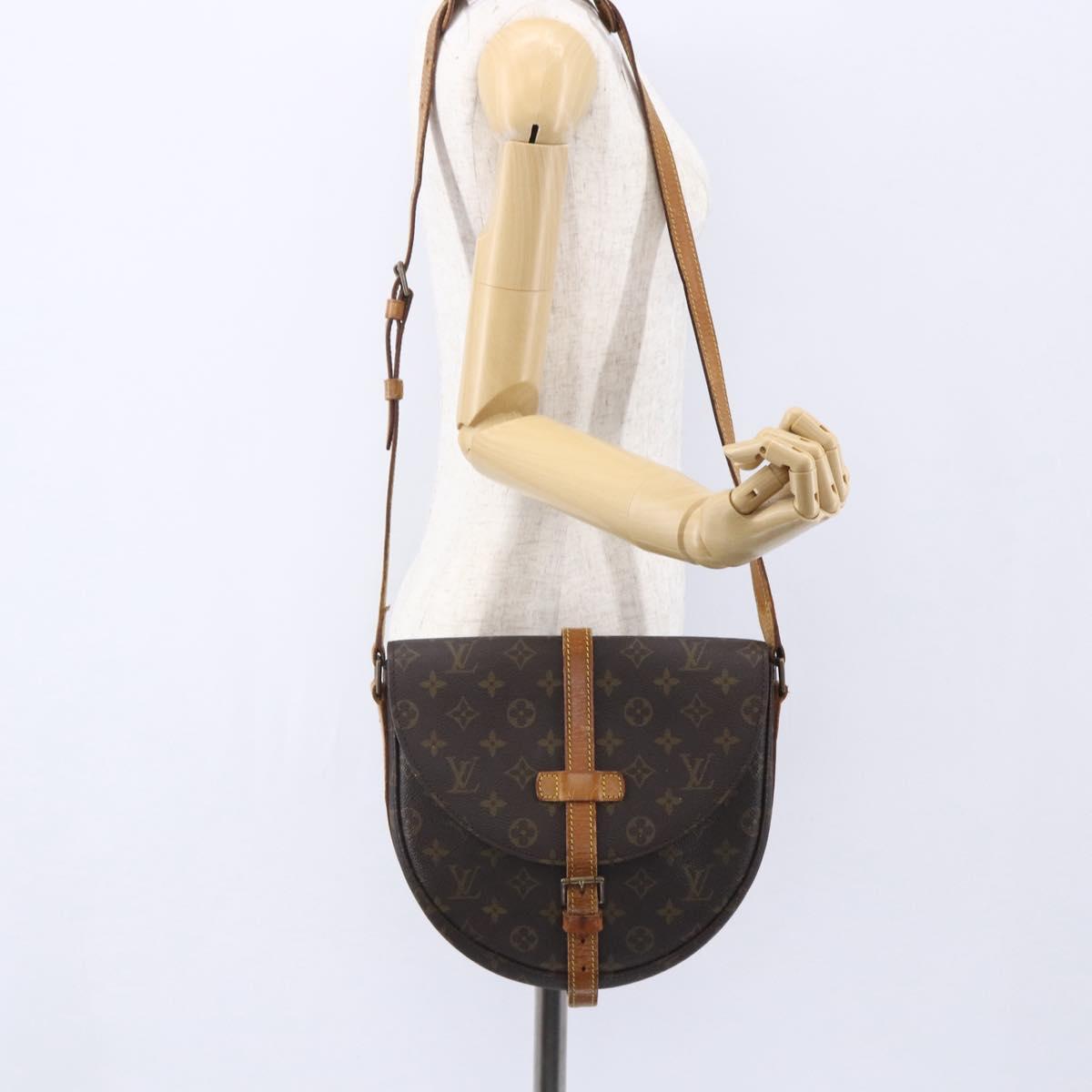 LOUIS VUITTON Monogram Chantilly GM Shoulder Bag M51232 LV Auth BA7592