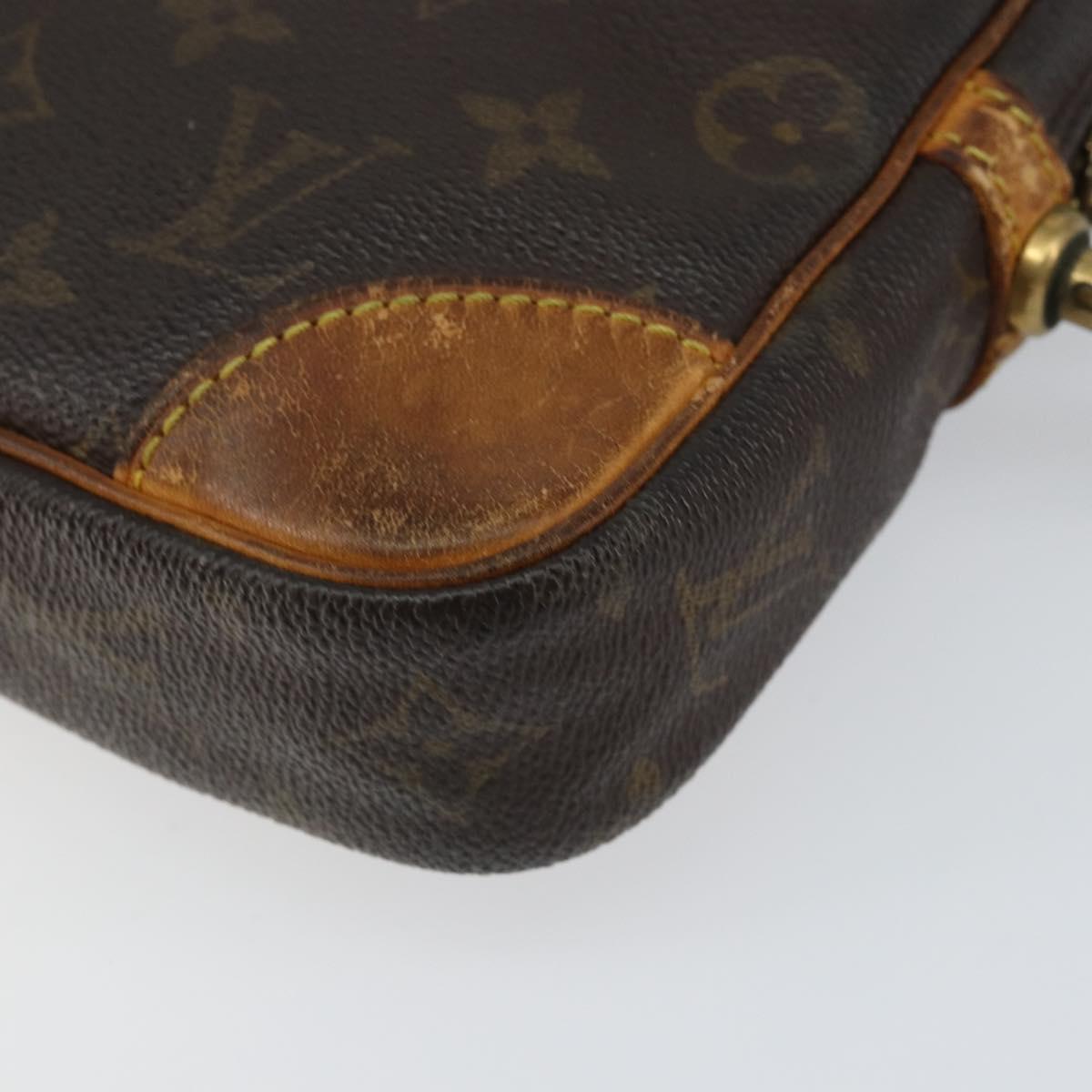 LOUIS VUITTON Monogram Marly Dragonne GM Clutch Bag M51825 LV Auth BA7594
